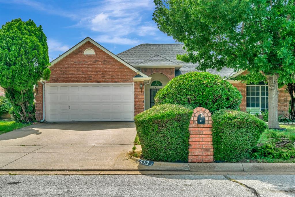 7413 Glen Drive Watauga, TX 76148 - Photo 1 of 1 front view of a house