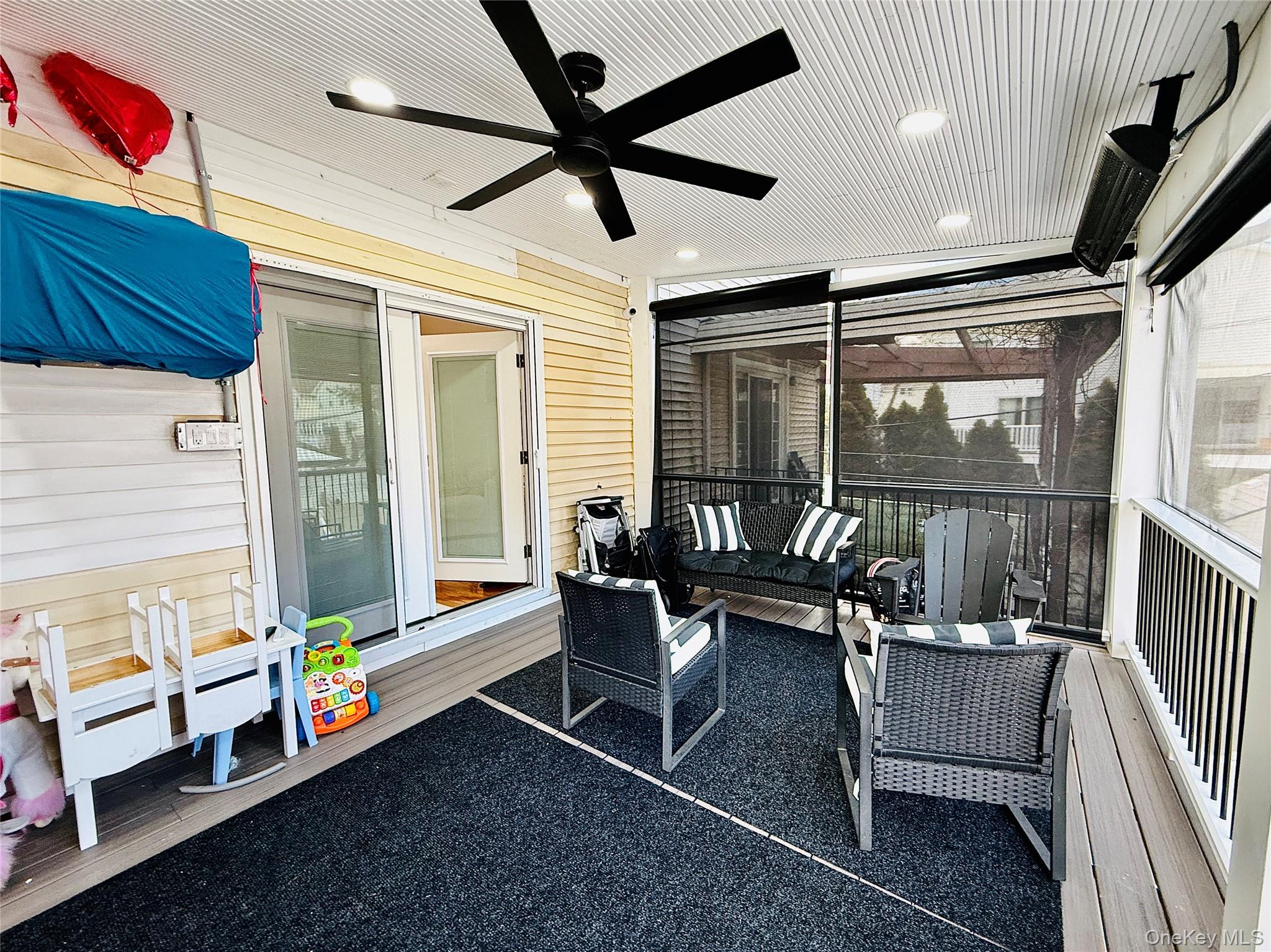 1663 Waring Avenue Bronx, NY 10469 - Photo 21 of 34 a balcony with furniture