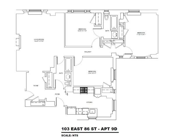 $12,500 | 103 East 86th Street, Unit 7D | Upper East Side