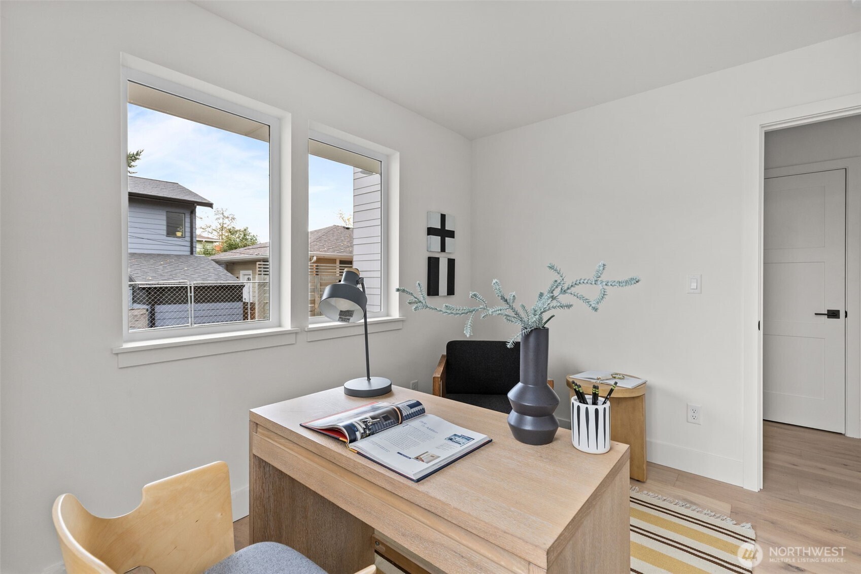 8407 42nd Avenue Southwest Seattle, WA 98136 - Photo 26 of 34 a view of a workspace with furniture