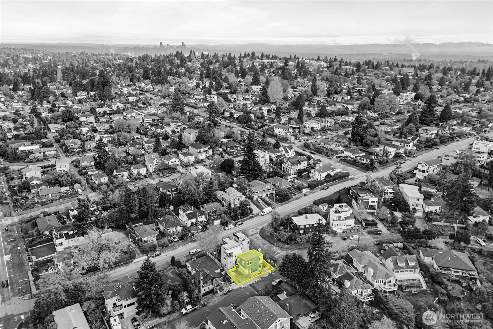 8407 42nd Avenue Southwest Seattle, WA 98136 - Photo 34 of 34 an aerial view of multiple house