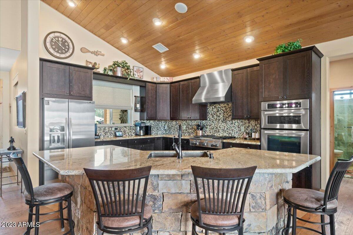 9732 Colfax Road Flagstaff, AZ 86004 - Photo 11 of 31 11-Kitchen w_ Breakfast Bar