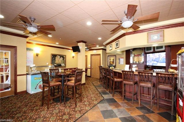 a view of a dining area with furniture