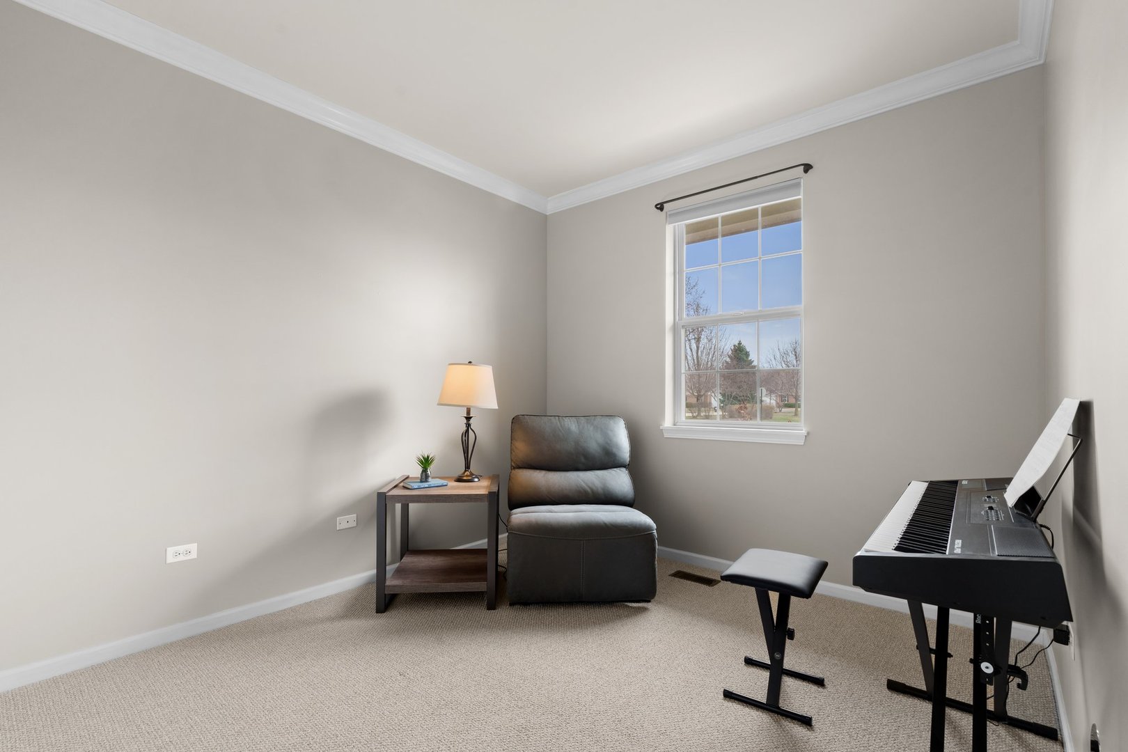 1116 Draper Road, Unit 1116 McHenry, IL 60050 - Photo 15 of 20 a bedroom with a workspace