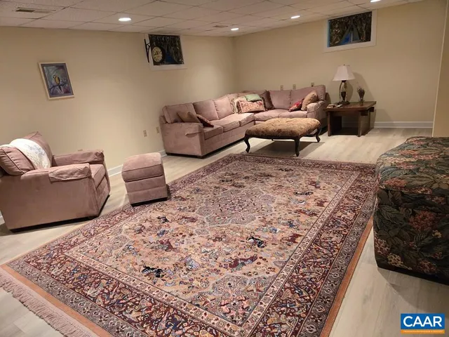 a living room with a couch and a couch