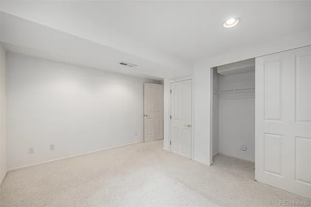 a room with storage and utility