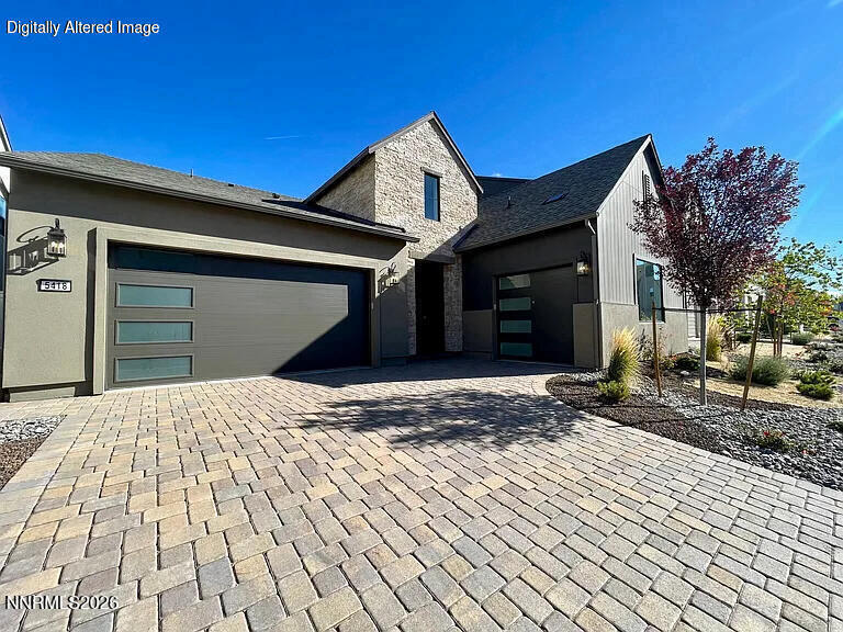 a view of a house with a patio