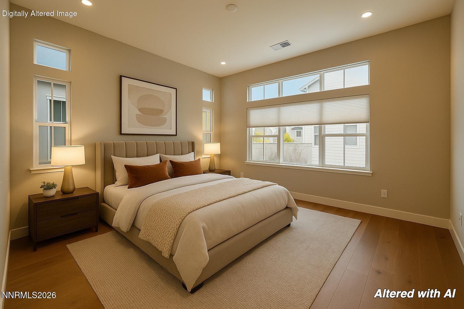 5418 Side Saddle Trail Reno, NV 89511 - Photo 12 of 37 a bedroom with a bed and a window