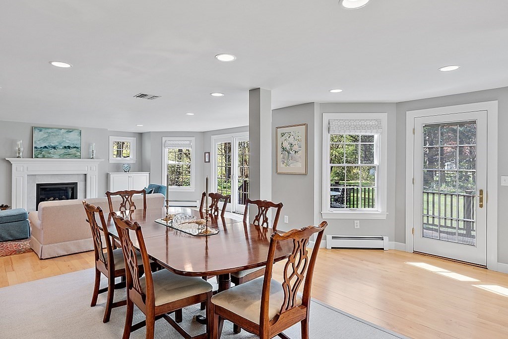 537 Barretts Mill Road Concord, MA 01742 - Photo 12 of 35 a view of a dining room with furniture window and outside view