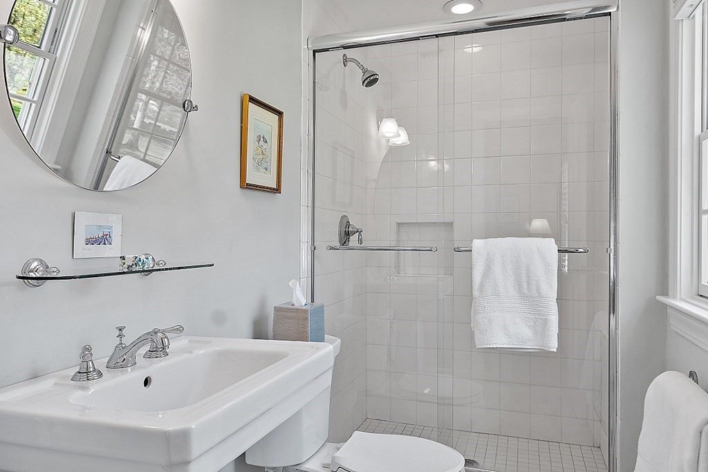 537 Barretts Mill Road Concord, MA 01742 - Photo 23 of 35 a bathroom with a sink toilet and shower