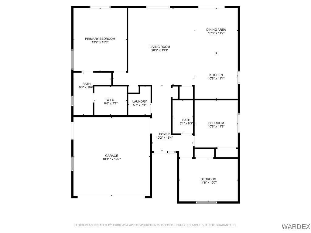 5398 Eagle View Road Kingman, AZ 86409 - Photo 60 of 60 Floor Plan