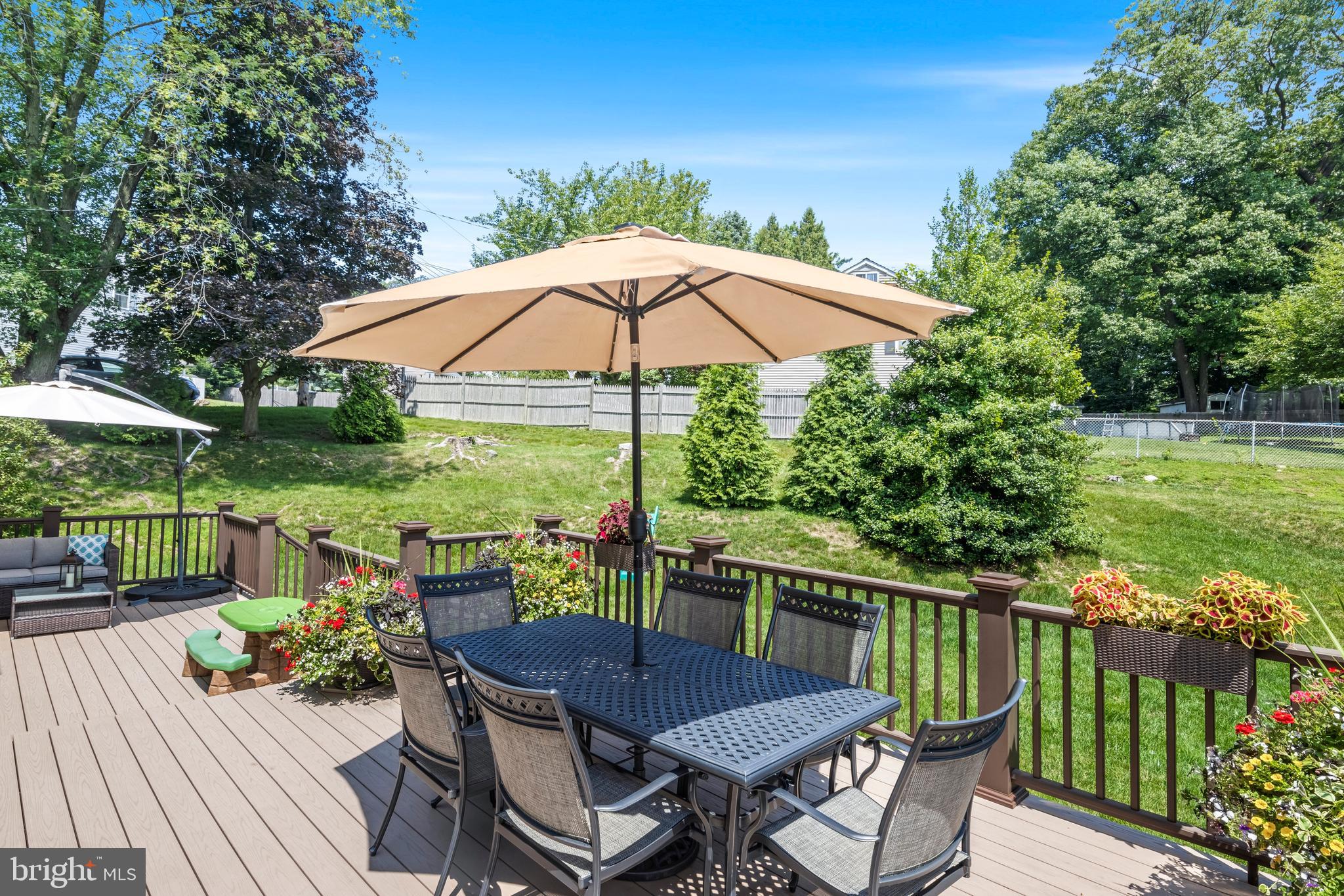 104 Spring Road Malvern, PA 19355 - Photo 30 of 34 Rear Deck Dining Area