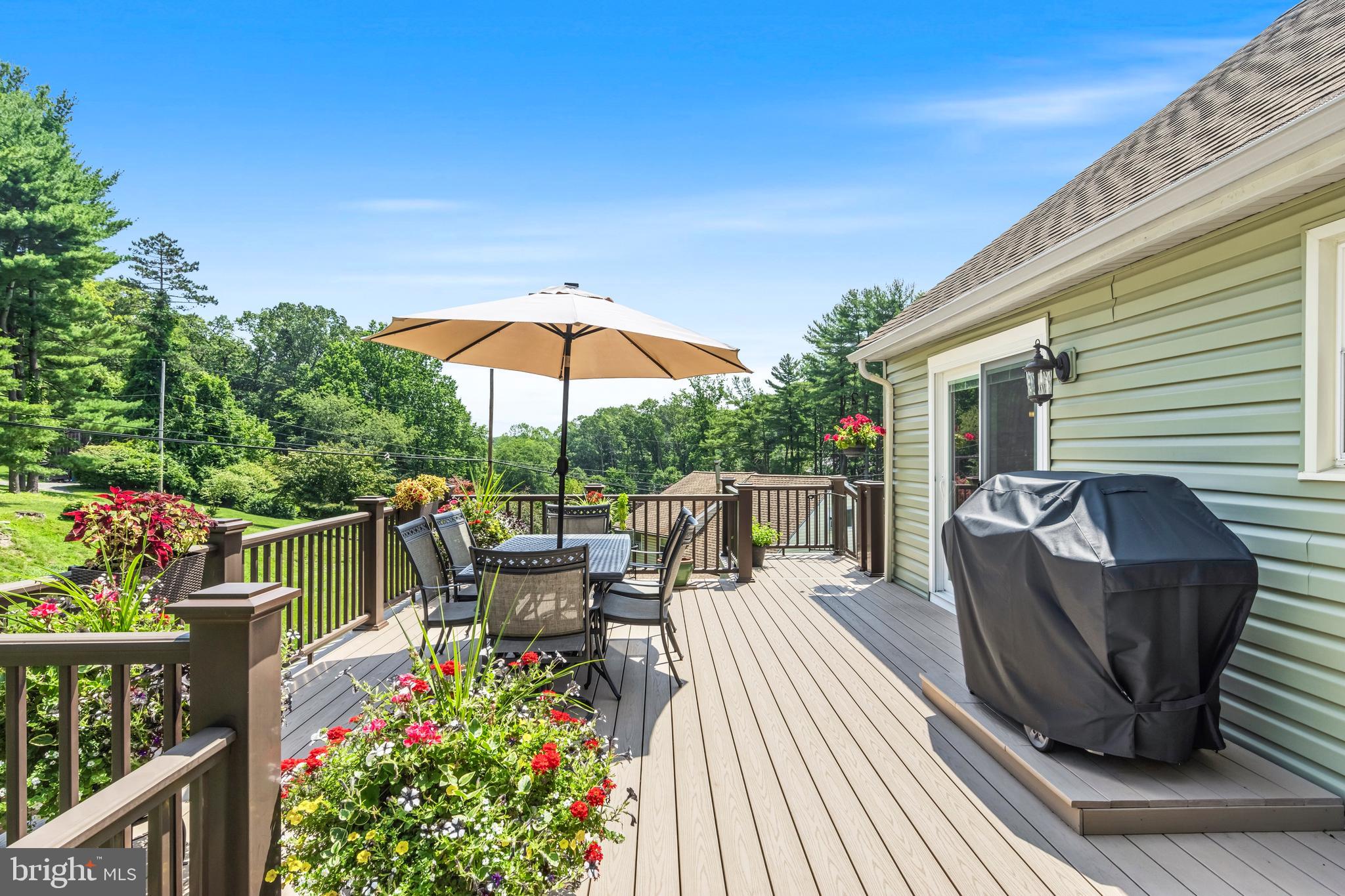 104 Spring Road Malvern, PA 19355 - Photo 32 of 34 Rear Deck Grill Area