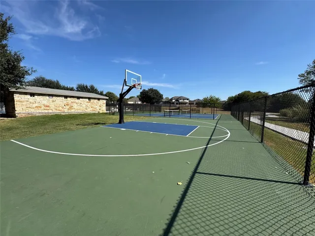a view of a tennis court