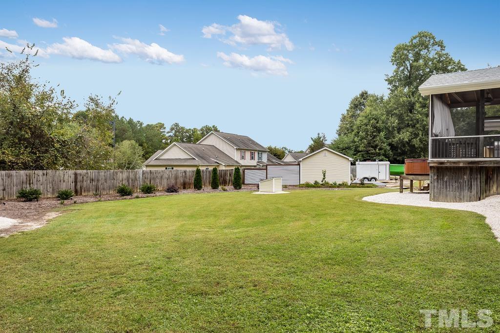 2405 Andor Place Raleigh, NC 27604 - Photo 30 of 30 a view of an house with backyard and entertaining space