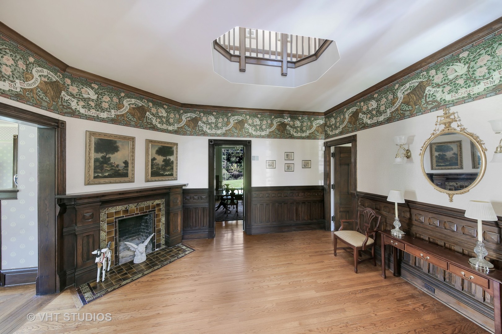 5324 Turvey Court Downers Grove, IL 60515 - Photo 3 of 27 a view of a livingroom with furniture and a fireplace