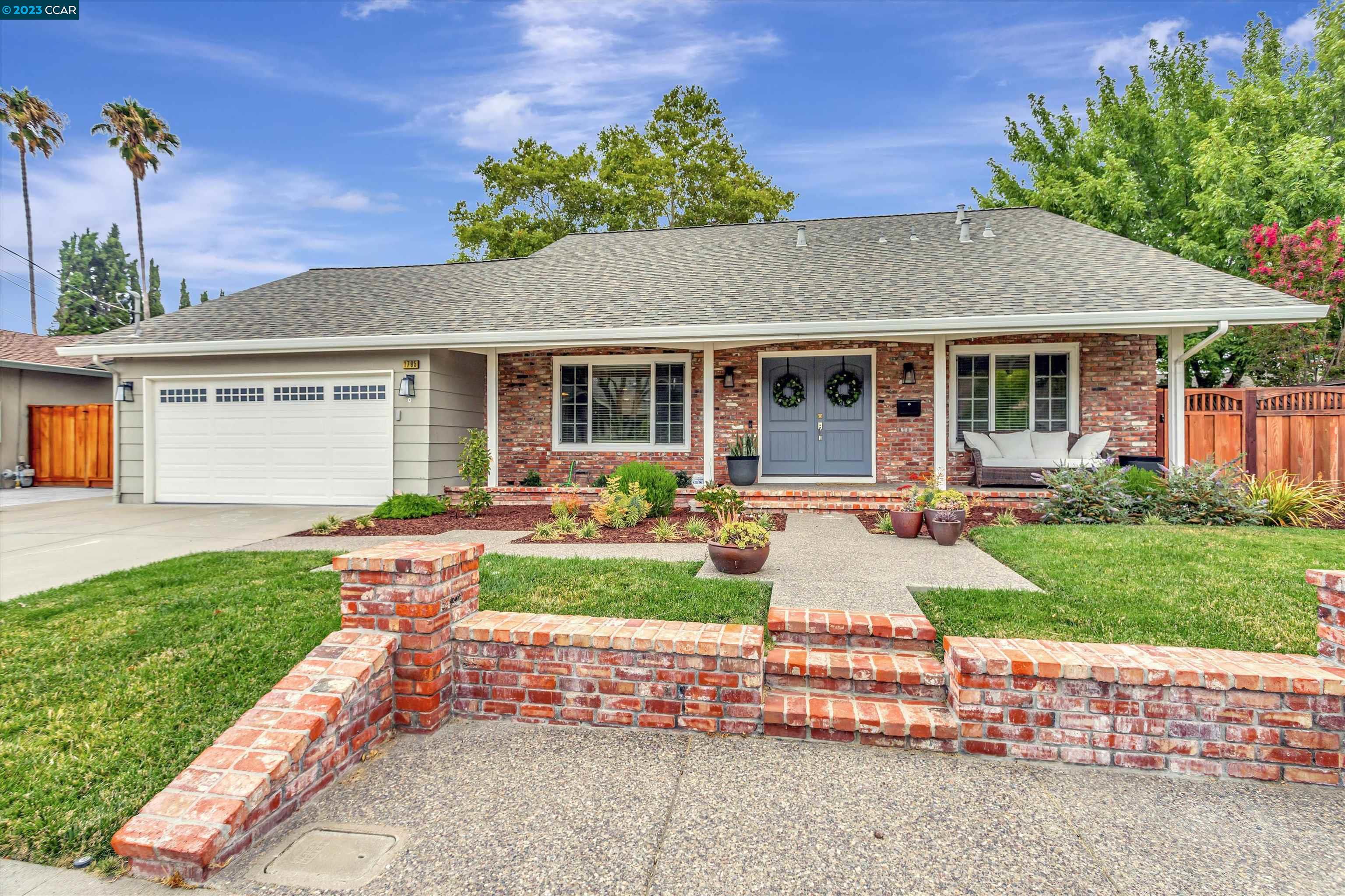 1795 Klier Drive Concord, CA 94518 - Photo 1 of 35 front view of a house with a yard