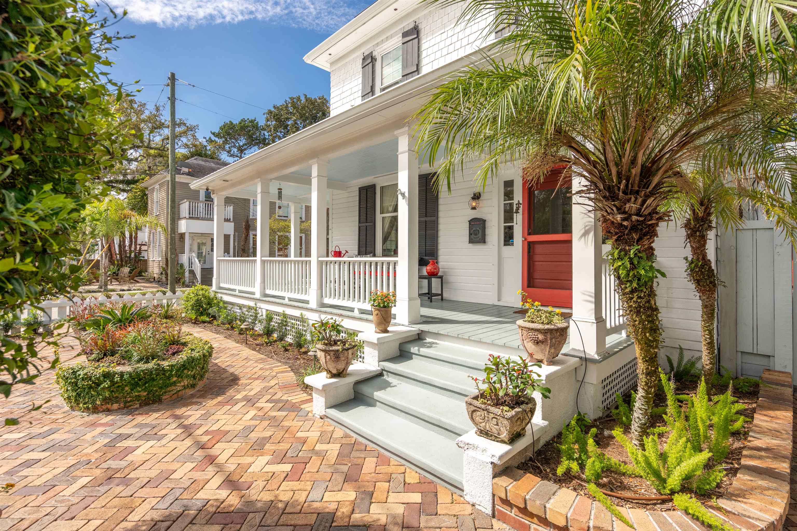 26 Riberia Street St. Augustine, FL 32084 - Photo 1 of 51 Property entrance with a porch