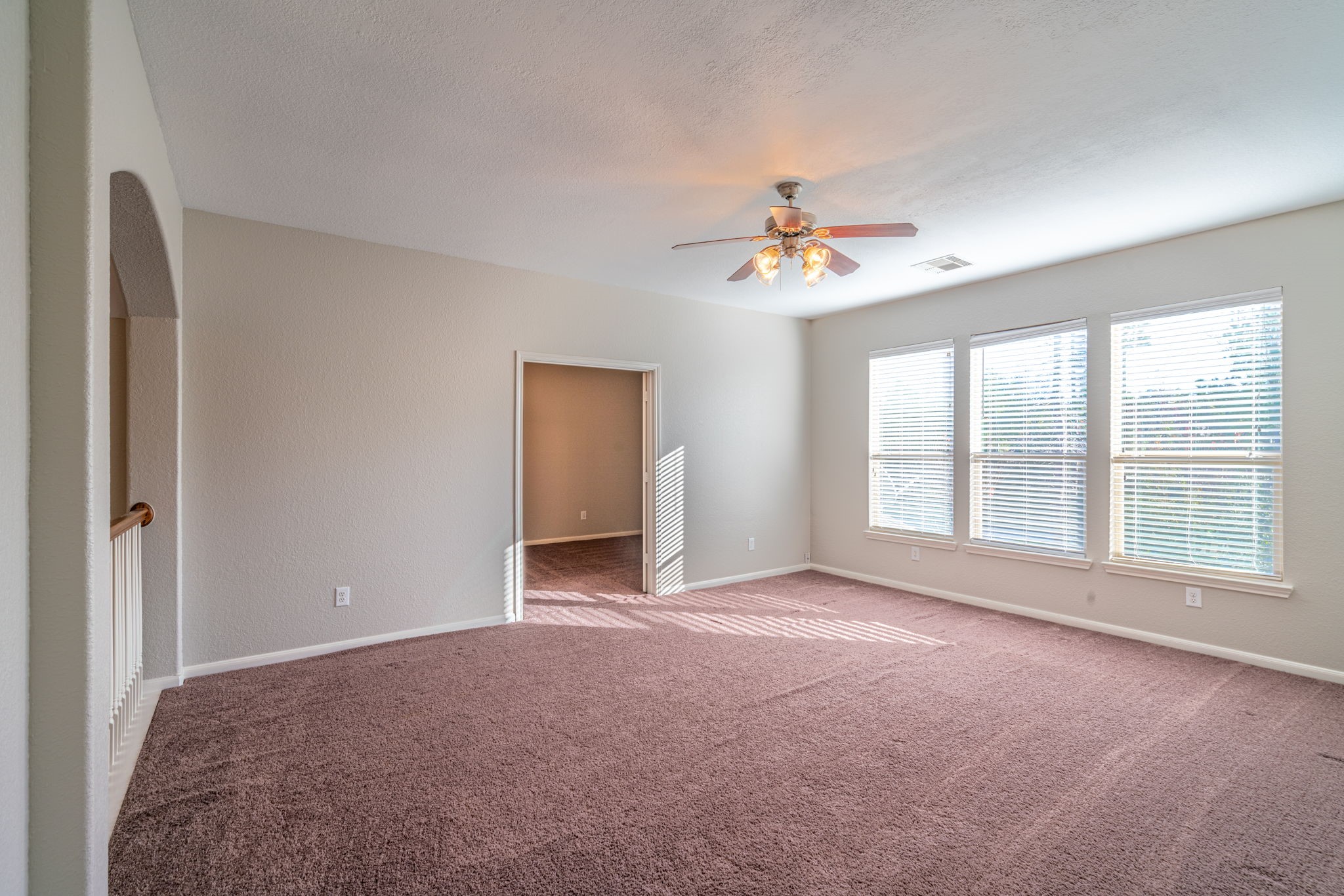 138 Magnolia Grove Lane Conroe, TX 77384 - Photo 32 of 43 a view of an empty room with a window