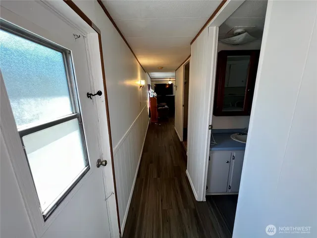 a view of empty room