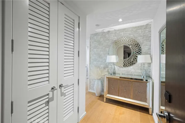 a bathroom with a tub and shower