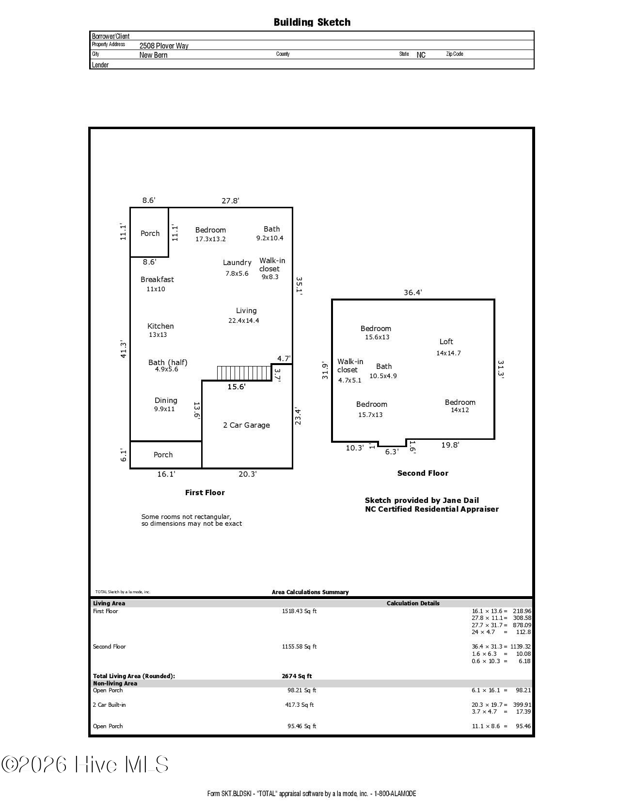 2508 Plover Way New Bern, NC 28562 - Photo 12 of 13