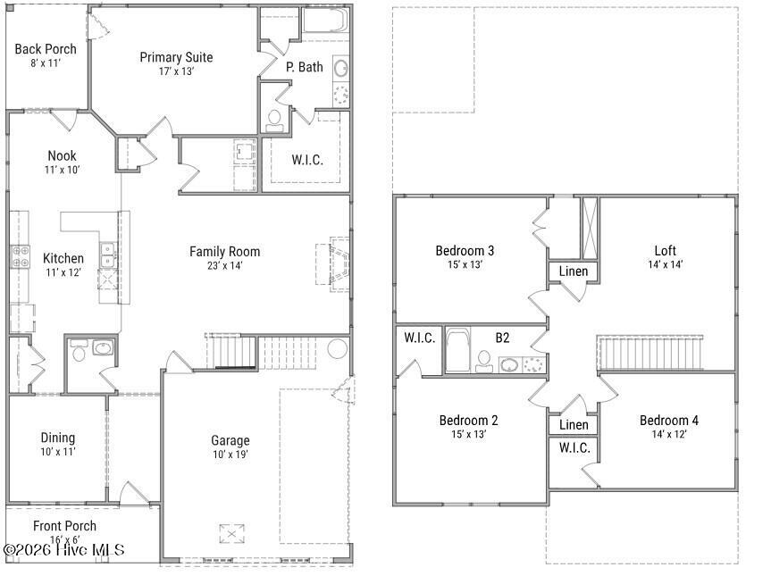 2508 Plover Way New Bern, NC 28562 - Photo 13 of 13 floor plan