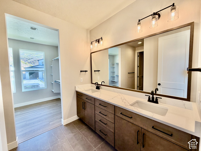 1595 West Canyon Rim Road, Unit 630 Lehi, UT 84048 - Photo 19 of 41 Primary Bath with double sinks