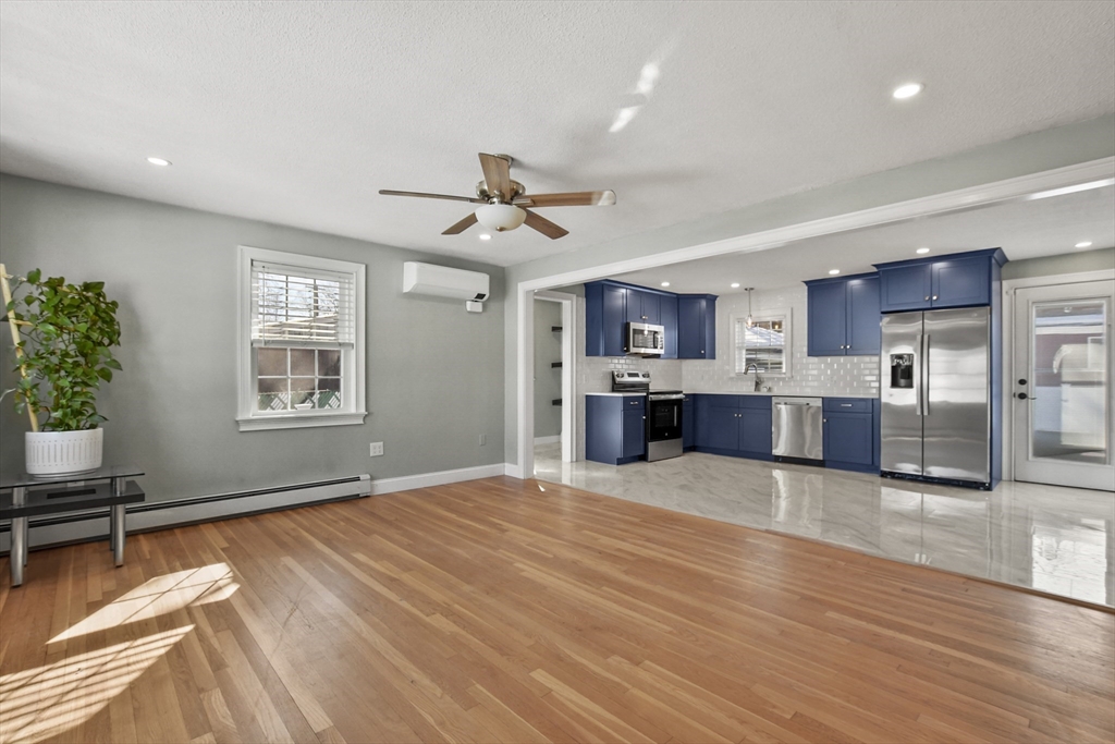 118 1/2 Market Street, Unit 118 1/2 Amesbury, MA 01913 - Photo 5 of 37 a view of kitchen with cabinets and window