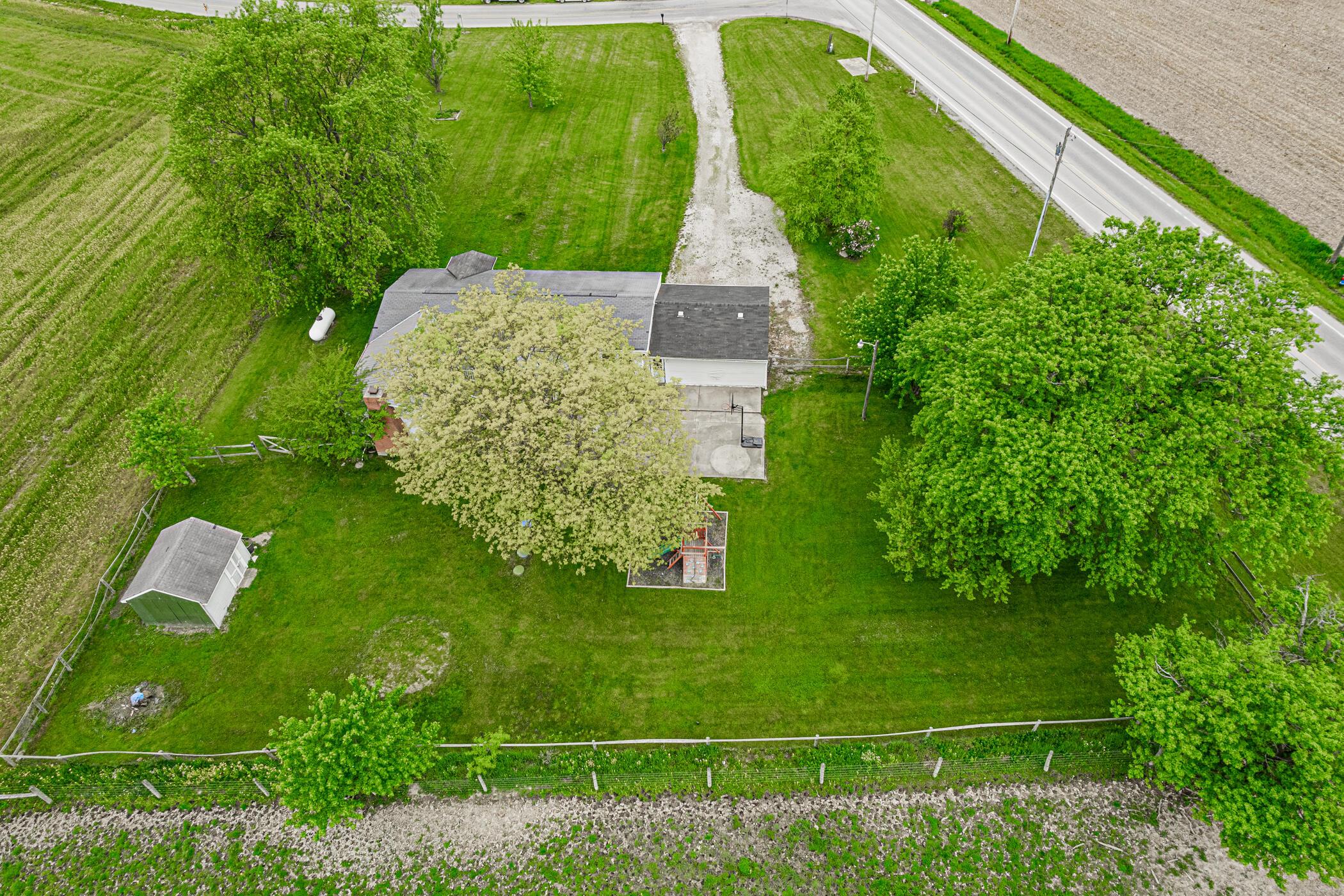 12913 Fladt Road Marysville, OH 43040 - Photo 64 of 73 Aerial view of home back