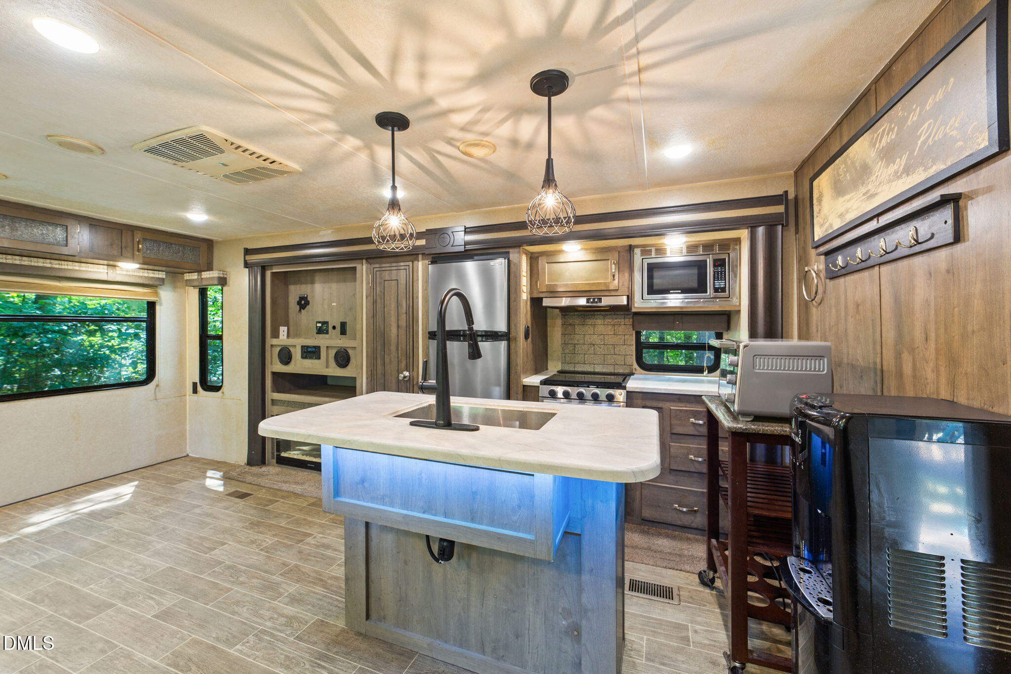 108 Poteau Drive Spring Hope, NC 27882 - Photo 5 of 28 a view of a dining room with furniture window and wooden floor
