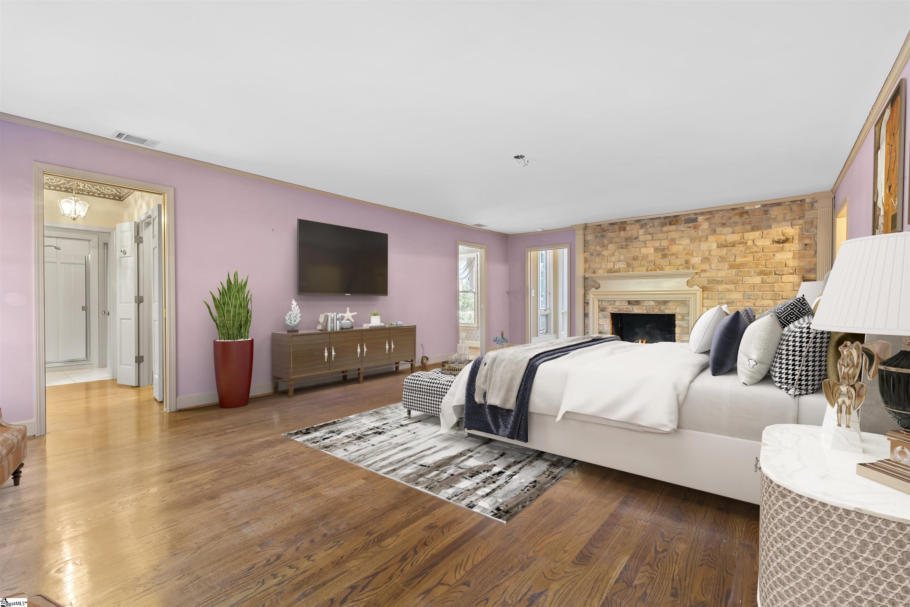 25 Stonehaven Drive Greenville, SC 29607 - Photo 18 of 36 FOUR fireplaces in all!