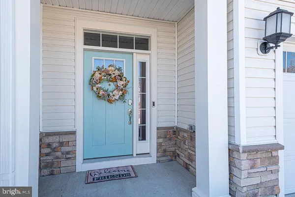 a view of a entryway door of the house