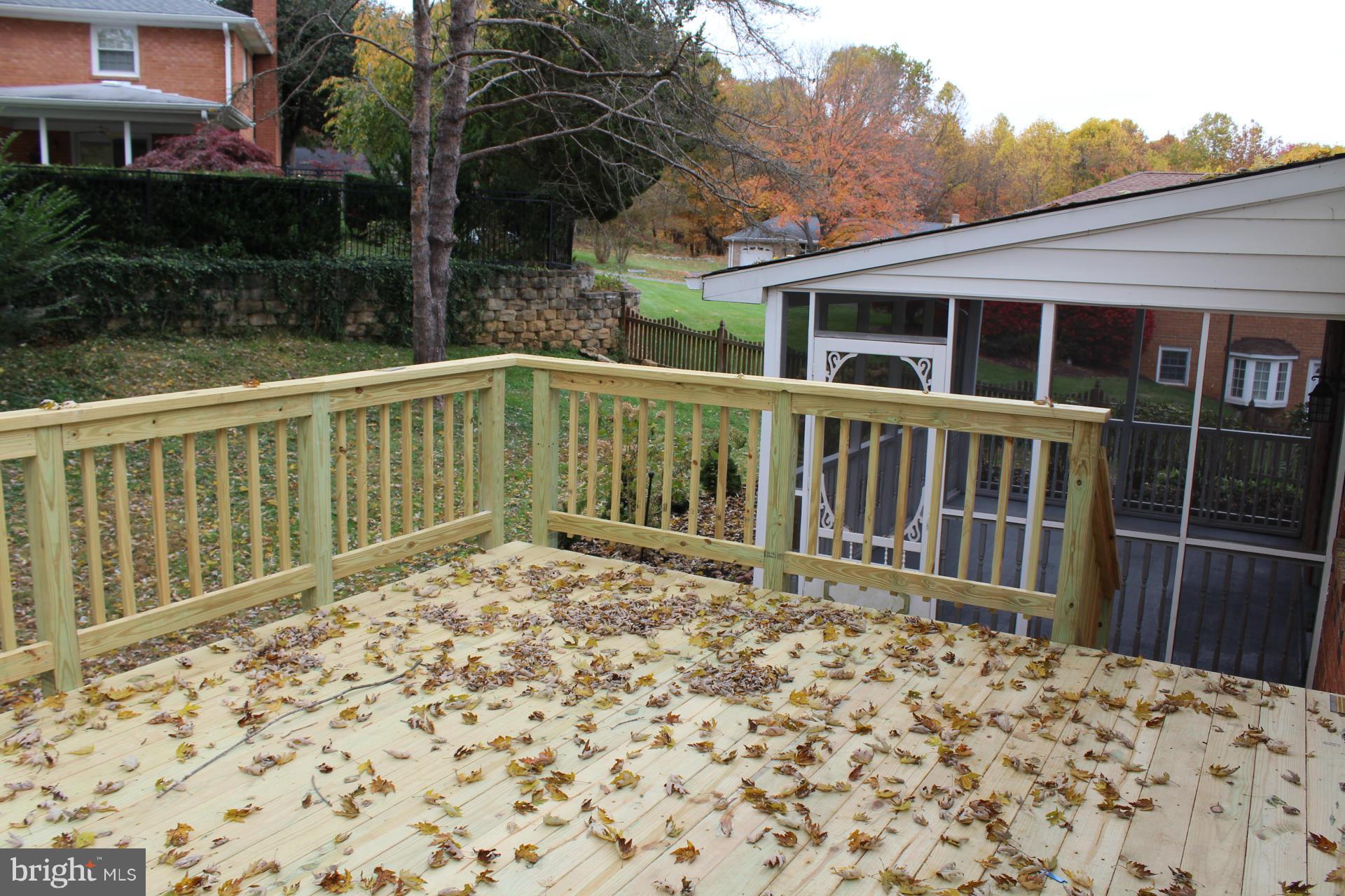 19624 Charline Manor Road Olney, MD 20832 - Photo 22 of 25 Deck and Screened in Porch