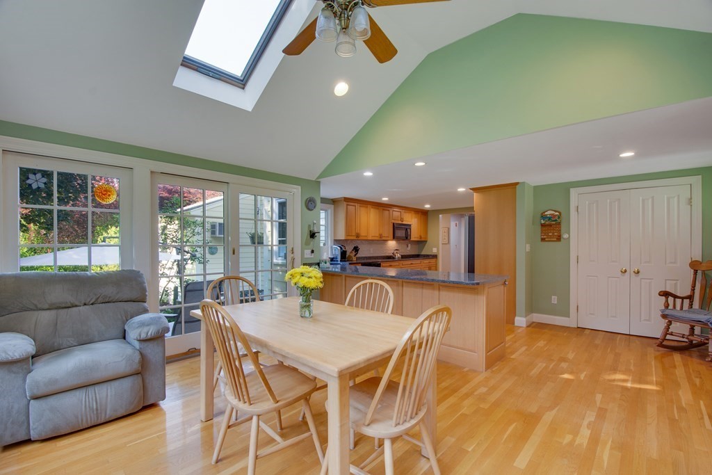 10 Clearwater Road Winchester, MA 01890 - Photo 20 of 39 a view of a dining room with furniture window and outside view