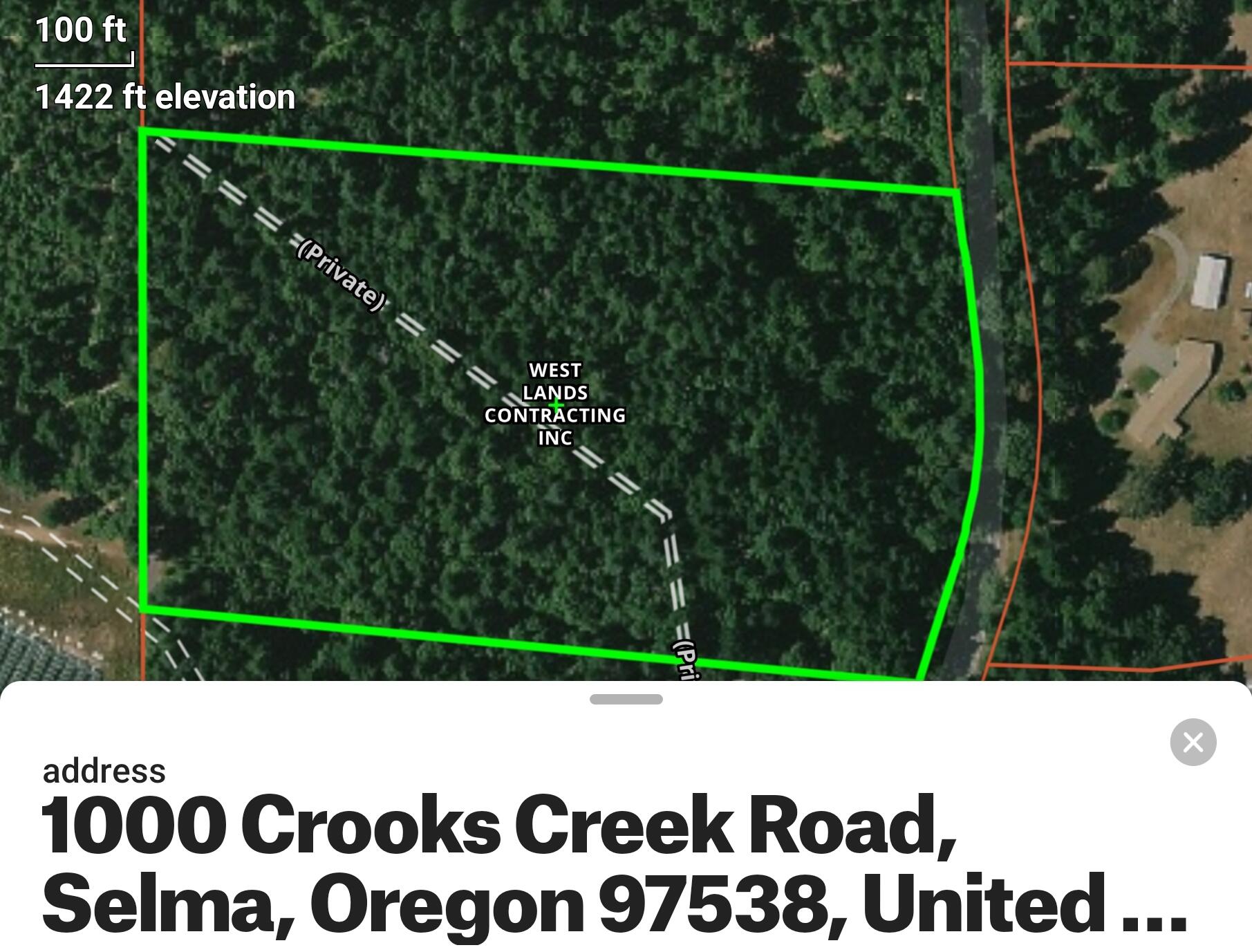 1000 Crooks Creek Road Selma, OR 97538 - Photo 2 of 28 2