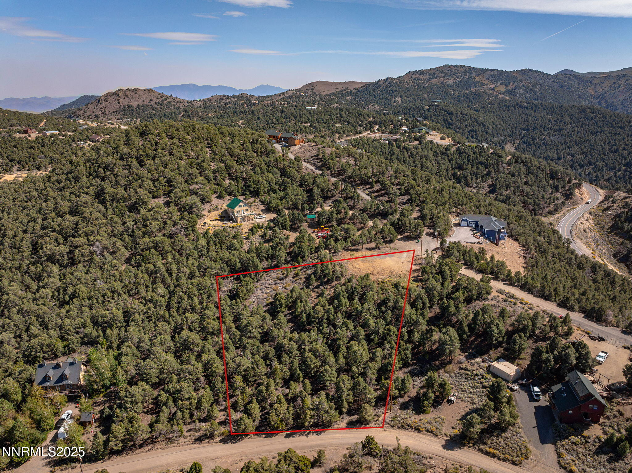 21281 Highland Road Reno, NV 89521 - Photo 13 of 20 a view of a city with mountains in the background