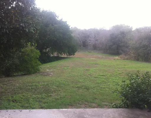 a view of a big yard