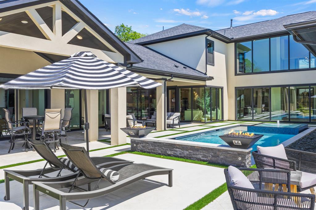 381 Spade Rnch Road Prosper, TX 75078 - Photo 33 of 40 Multiple covered patios surround the pool!