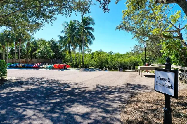 a view of a outdoor space with trees