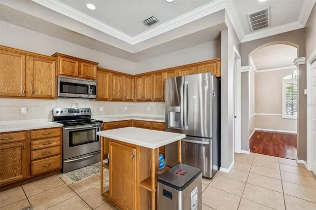 a view of a bathroom from a hallway