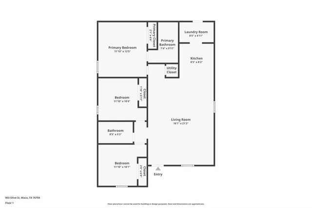 $209,900 | 903 Olive Street, Waco, TX 76704