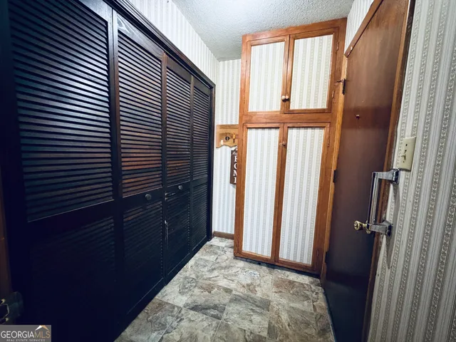 a view of front door
