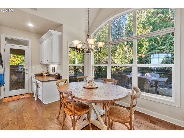 264 Southeast 41st Court Gresham, OR 97080 - Photo 19 of 37 a kitchen with a table and chairs in it