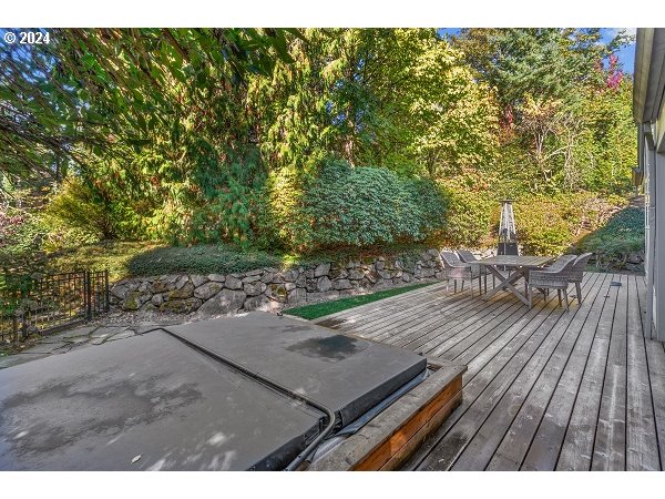 264 Southeast 41st Court Gresham, OR 97080 - Photo 33 of 37 a view of a wooden floor and a yard