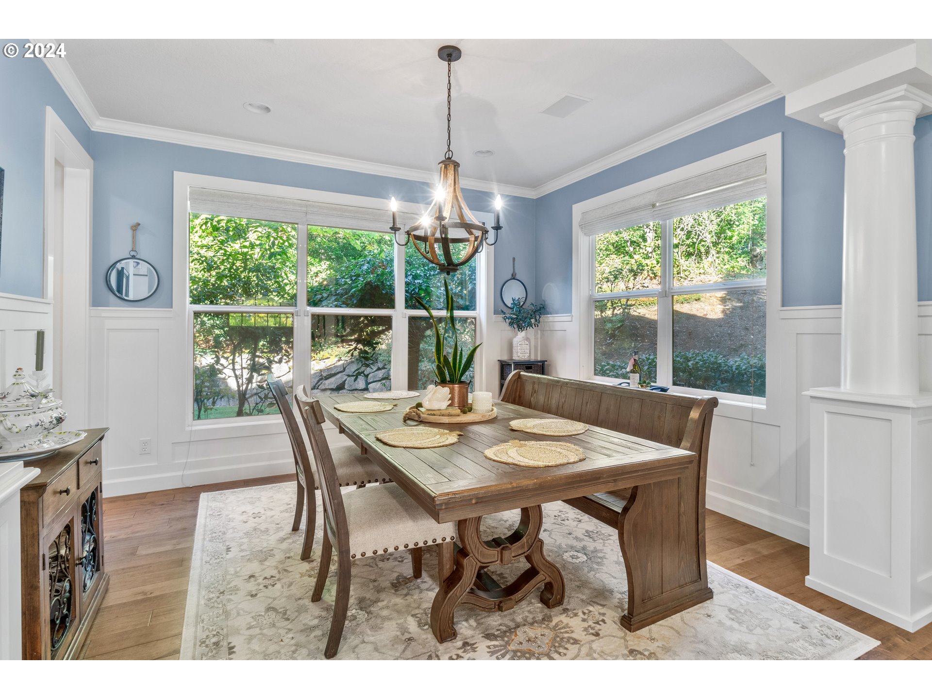 264 Southeast 41st Court Gresham, OR 97080 - Photo 8 of 37 a view of a dining room with furniture window and outside view