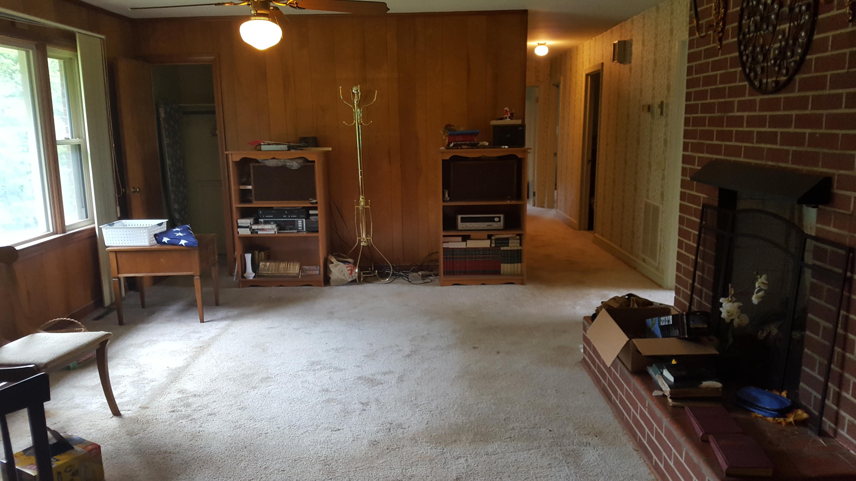 1285 Fairfield Road Henry, VA 24102 - Photo 7 of 11 a room with furniture a flat screen tv and a window
