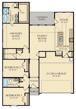 $2,200 | 2444 Larimar Drive, Little Elm, TX 76227