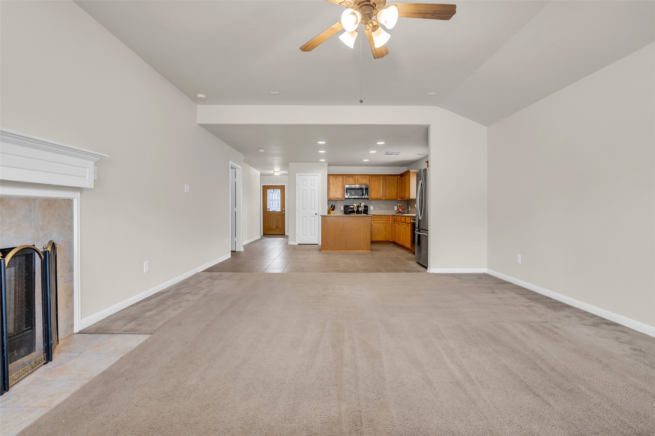 3311 Falcon Trail Drive Spring, TX 77373 - Photo 19 of 36 Full view of Family Room and Kitchen combination...