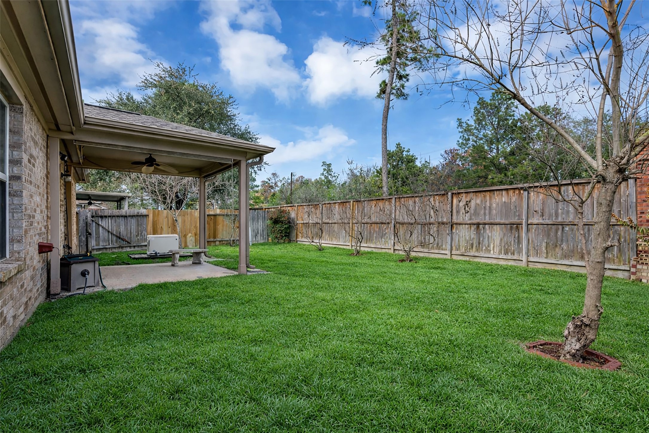 3311 Falcon Trail Drive Spring, TX 77373 - Photo 32 of 36 Fully fenced backyard!